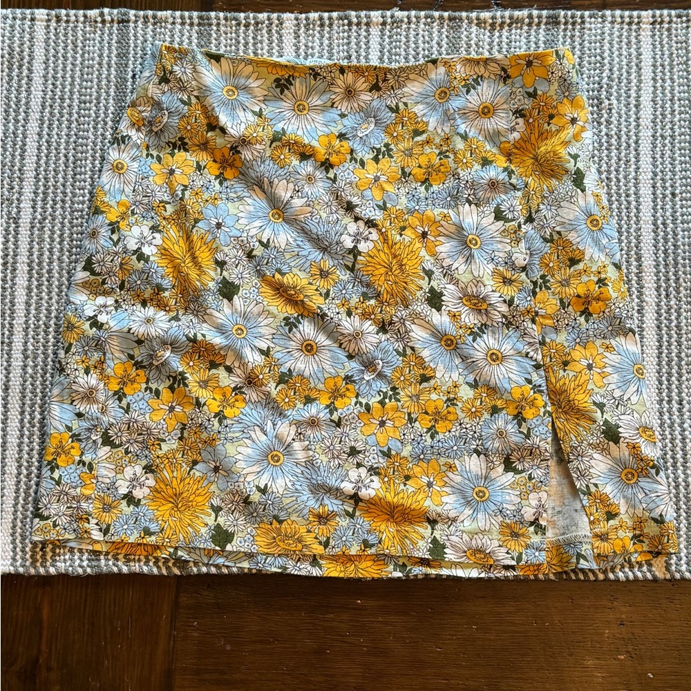 Urban Outfitters Flower Skirt